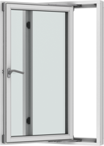 Sidovändbart fönster